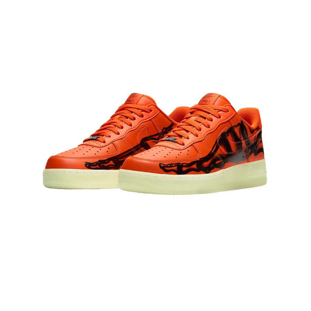 Air Force 1 SKELETON ORANGE - Imagen 2
